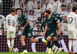 欧冠(guān)巨頭(tóu)逆转！英(yīng)超冠(guān)军曼城客场力克皇家马德里