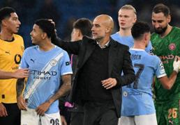 欧冠(guān)重磅冷门！曼城主場(chǎng)0-2不敌勒沃(wò)库森，瓜帅百場(chǎng)欧冠(guān)庆典成“黑歷(lì)史”