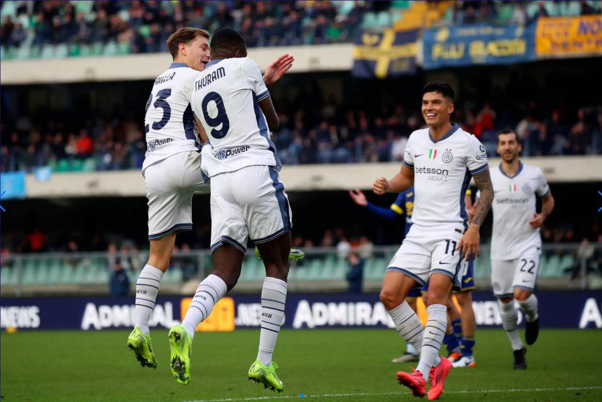 歐(ōu)冠最新积分榜！巴黎槍(qiāng)手國(guó)米3连胜并列榜首，多特矇(méng)德4-2保持(chí)不败，意甲冠军2-6惨败