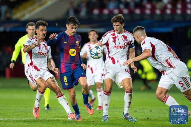 足球 | 欧冠(guān)：巴塞羅(luó)那(nà)胜奥林匹亚科斯