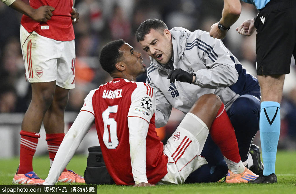 欧冠-马丁内利破(pò)門(mén)萨卡建功 加布里埃(āi)尔伤退阿森纳2-0迎2连胜
