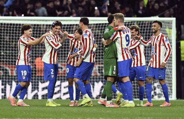 足球｜欧冠(guān)：馬(mǎ)德(dé)里竞技胜国際(jì)米蘭(lán)